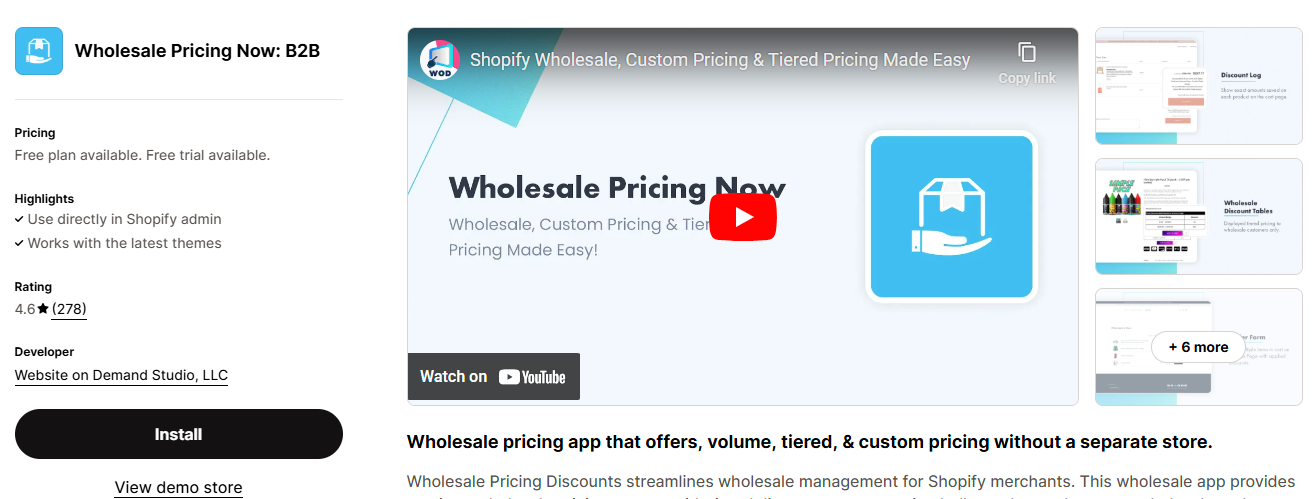 Wholesale Pricing Now: B2B